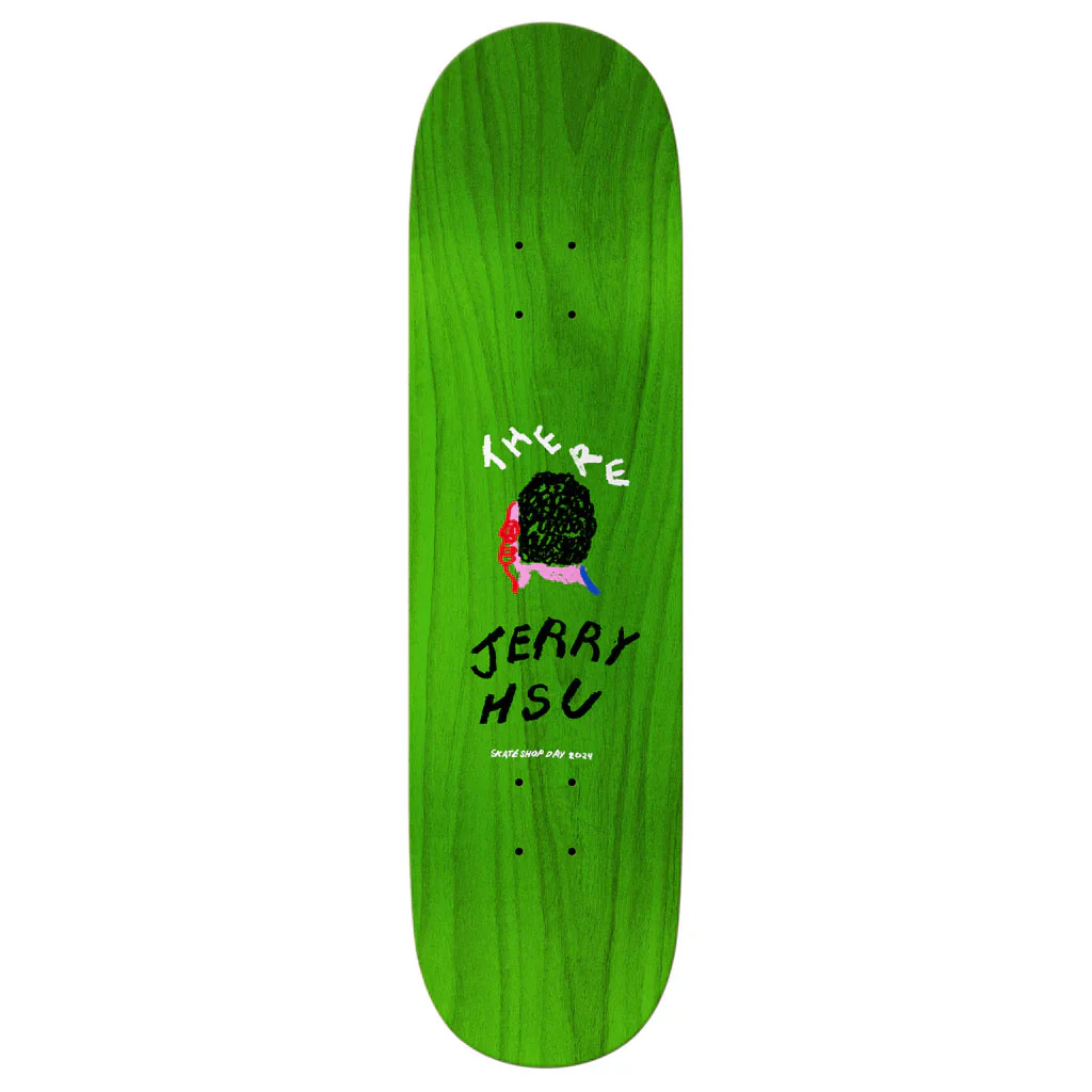 2024 Skateshop Day Deck - There Jerry Hsu Guest 8.25" x 32" - Image 2