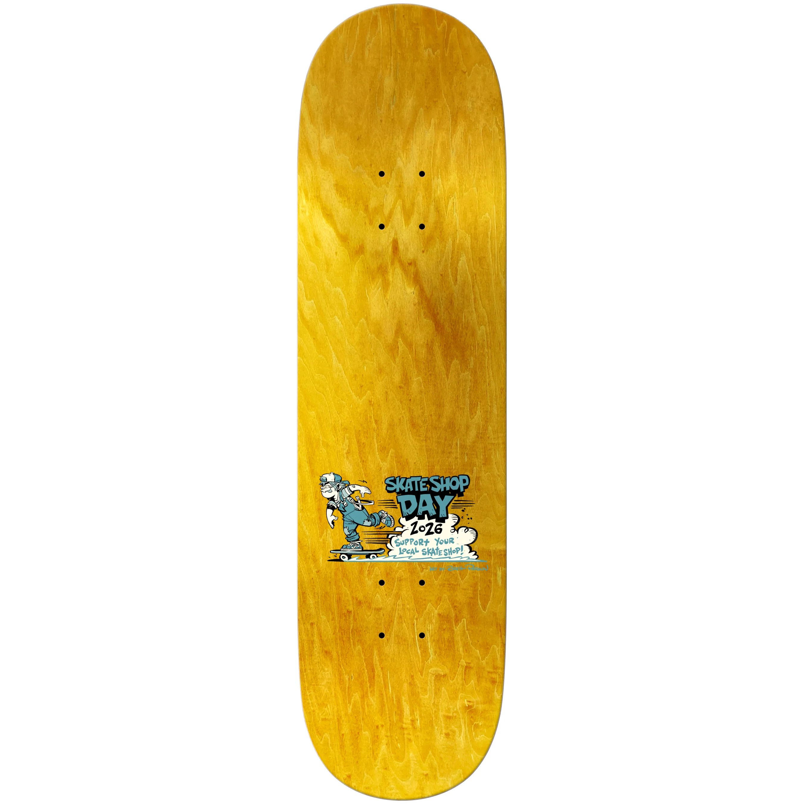 2026 Skateshop Day Deck - Deluxe Shop Keeper 8.5" x 31.85" - Image 2