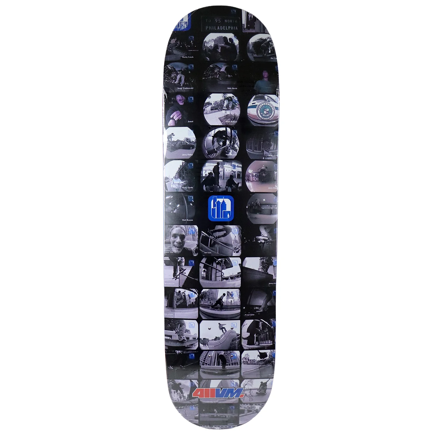 411VM Skateboard Deck Metrospective Frame Grab 8.25" x 32" - Image 3