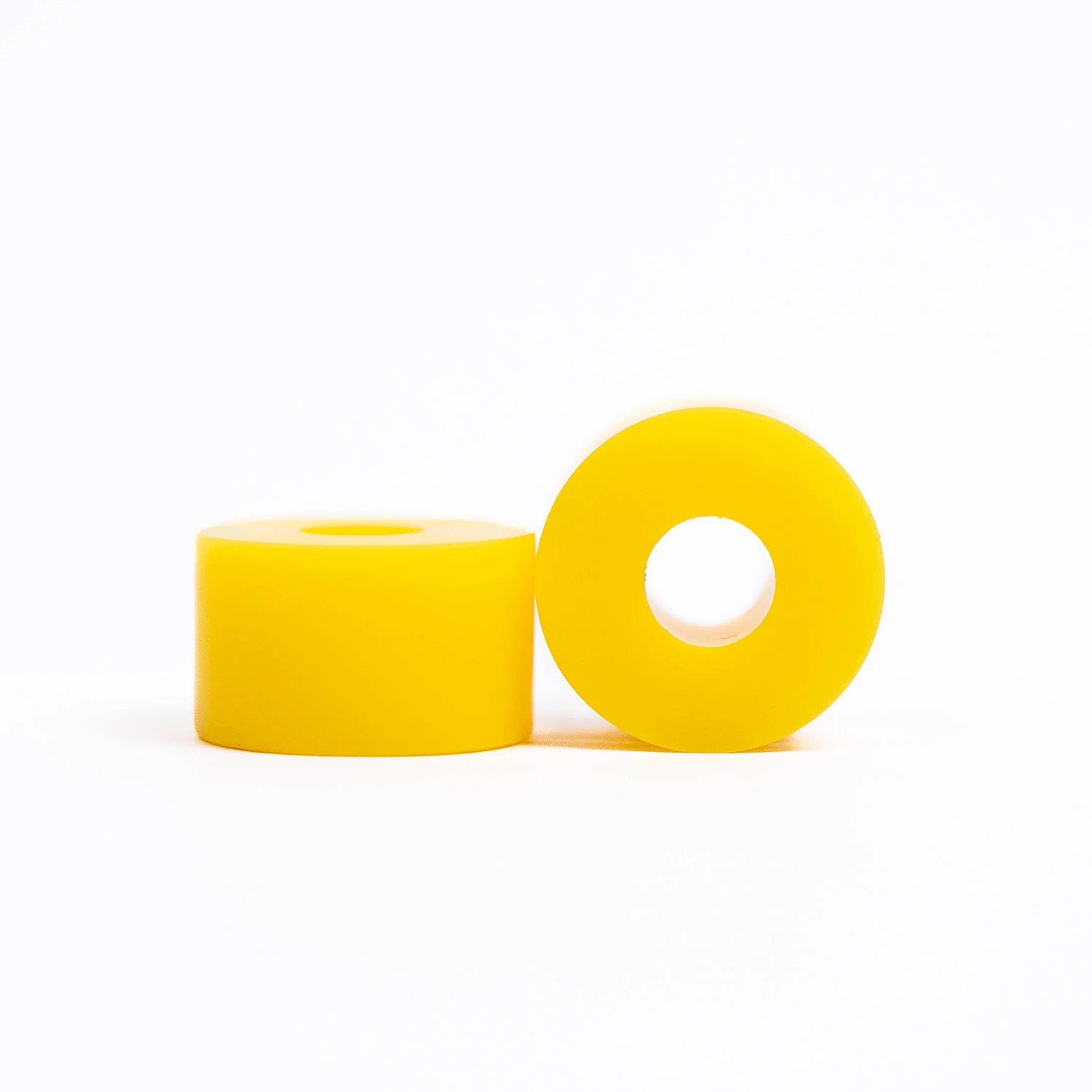 88 Wheel Co Longboard Bushings Gummies Double Barrel 90A Lucid Lemon (1 Truck) - Image 2
