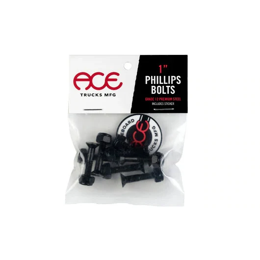 Ace Hardware Phillips 1" Black