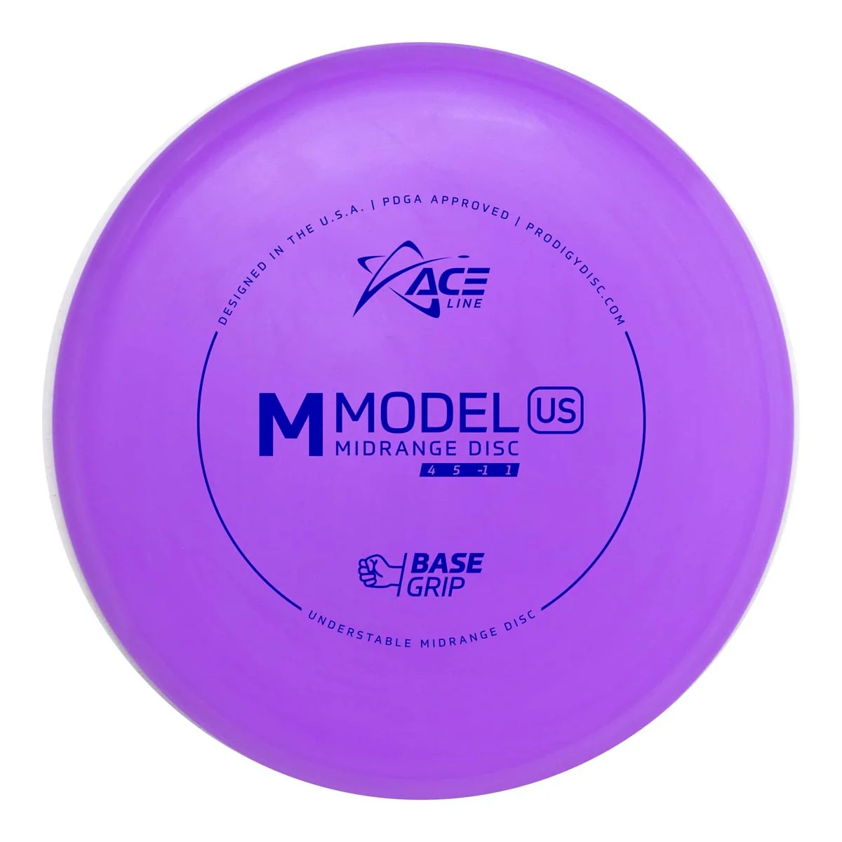 Ace Line Disc Golf M Model US Midgrange BaseGrip Glow 177-180g - Choose Exact Disc