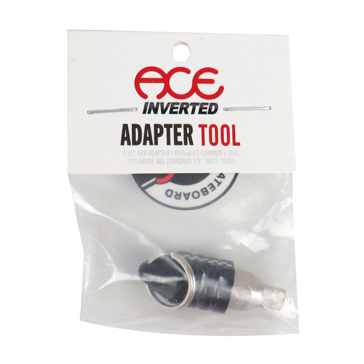 Ace Skateboard Trucks AF1 Inverted Magnetic Magna Adapter Tool Keychain - Image 4