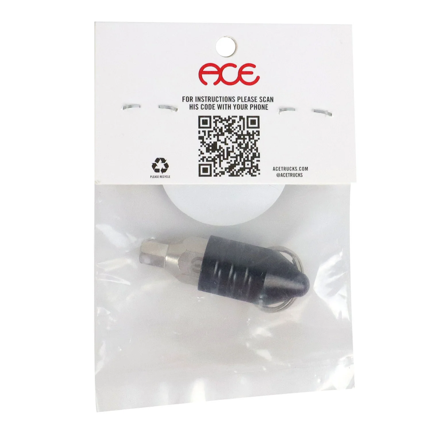 Ace Skateboard Trucks AF1 Inverted Magnetic Magna Adapter Tool Keychain - Image 5