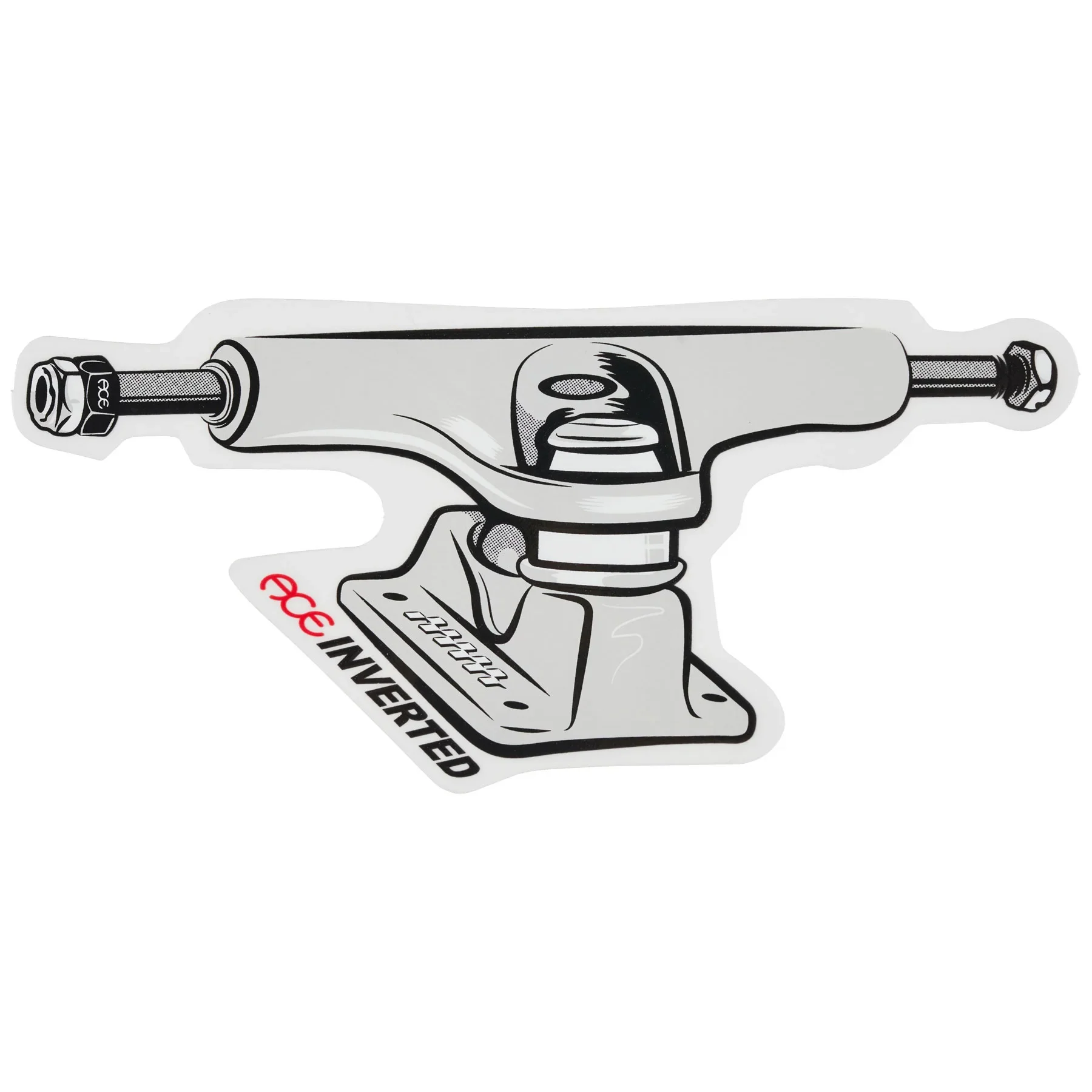 Ace Trucks Skateboard Sticker Inverted Tiny Size 2" x 1"