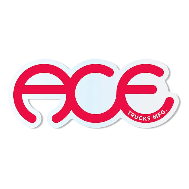 Ace Trucks Skateboard Sticker Rings 2.5" x 5.5"
