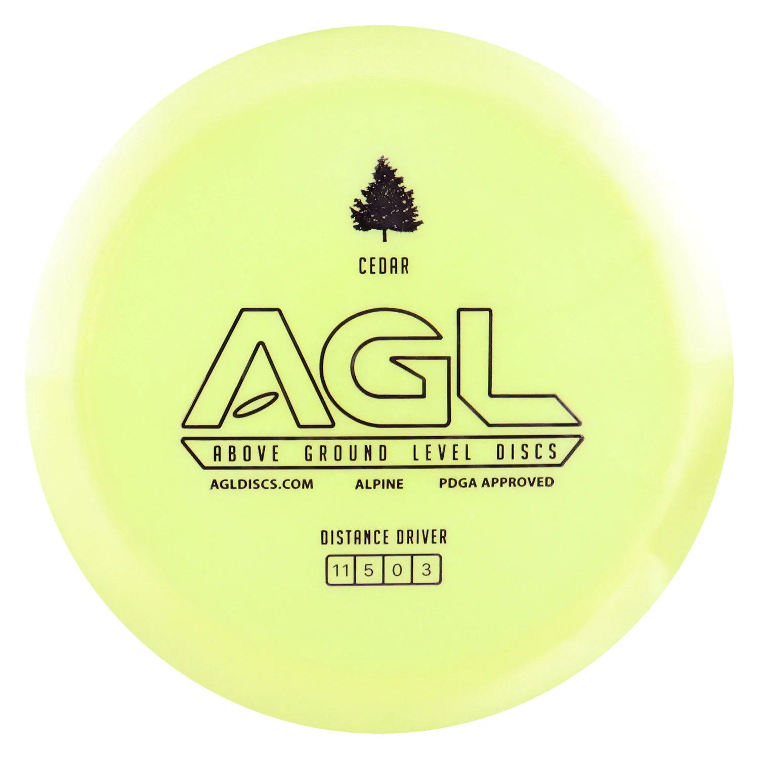 AGL Disc Golf Alpine Cedar Distance Driver 11/5/0/3 - Choose Exact - Image 3