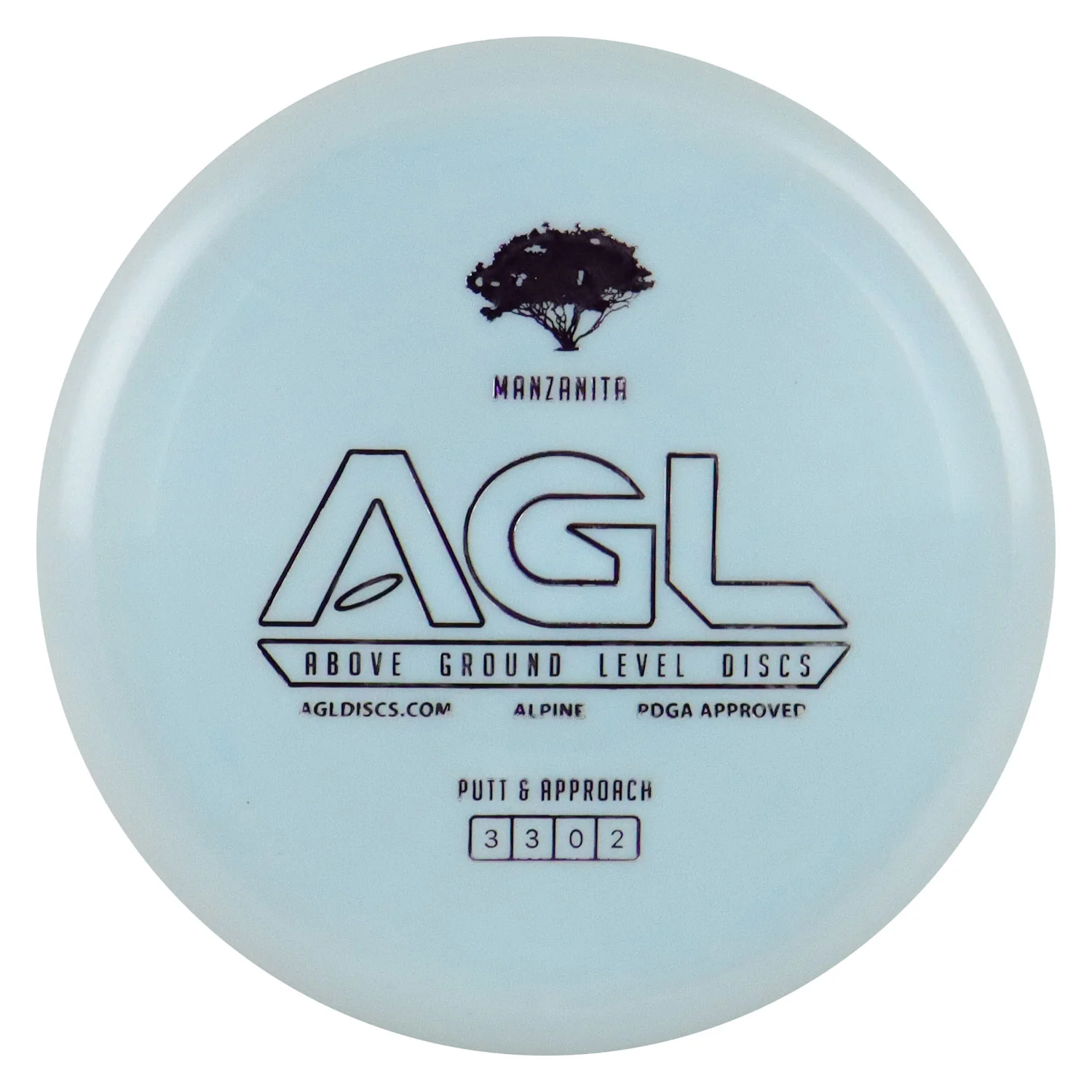 AGL Disc Golf Alpine Manzanita Putter 3/3/0/2 - Choose Exact - Image 3