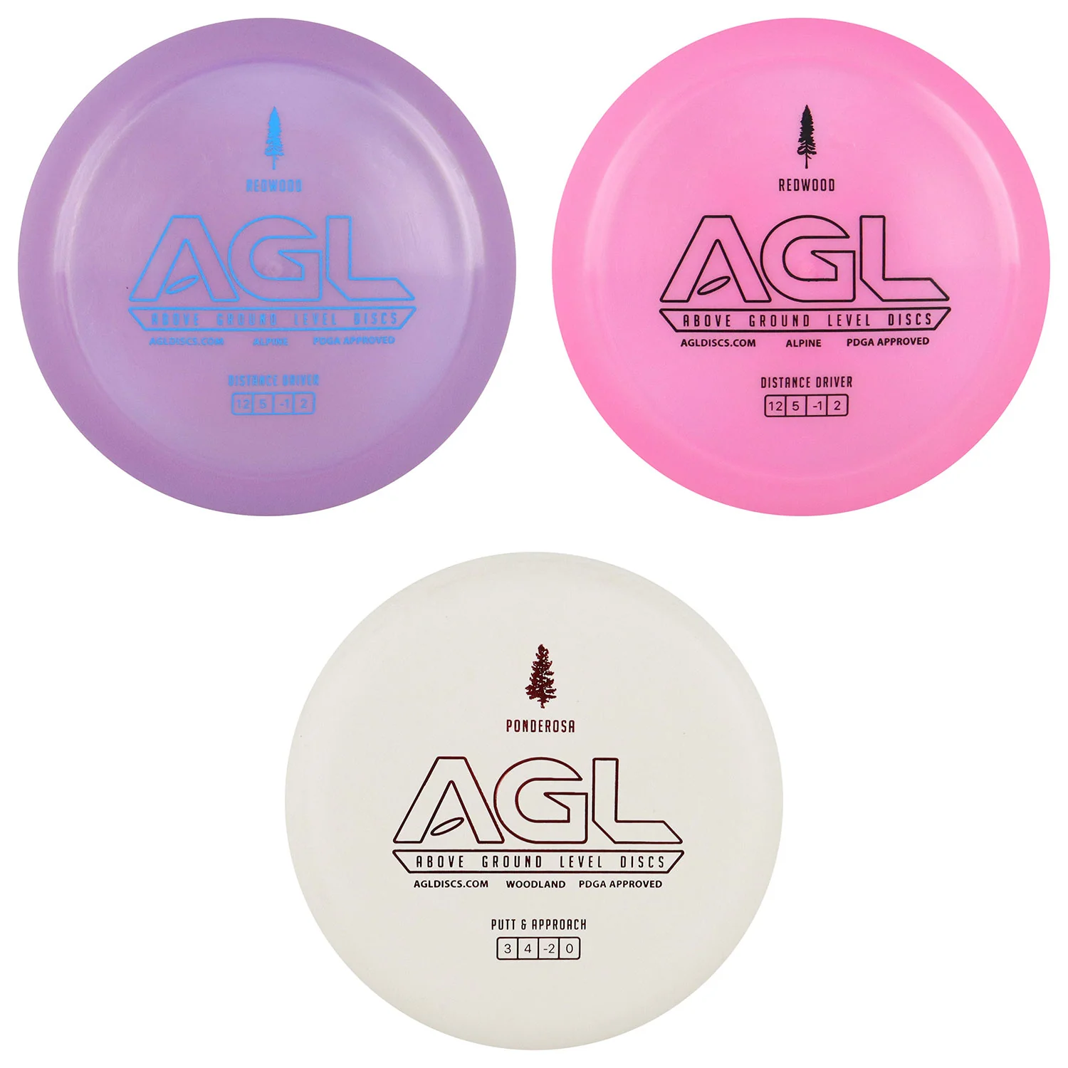 AGL Disc Golf Alpine Redwood Distance Driver 12/5/-1/2 - Choose Exact