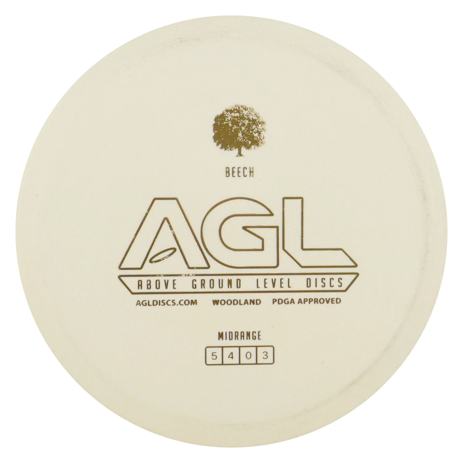 AGL Disc Golf Woodland Glow Beech Midrange Disc 5/2/0/3 - Choose Exact - Image 3