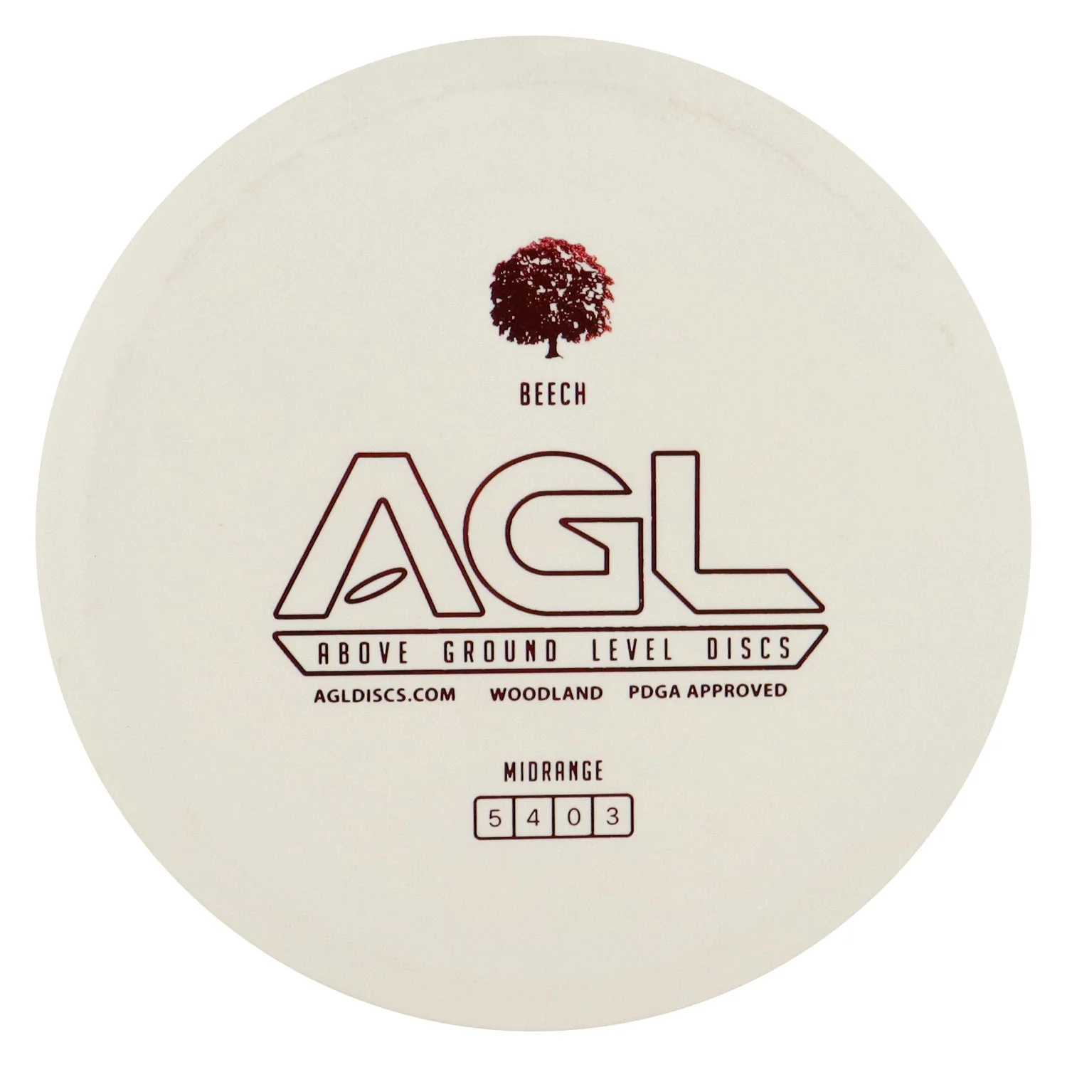 AGL Disc Golf Woodland Glow Beech Midrange Disc 5/2/0/3 - Choose Exact - Image 4