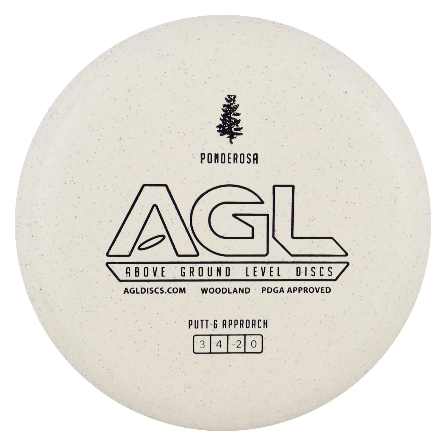 AGL Disc Golf Woodland Hemp Ponderosa Putter 2/4/-2/0 - Choose Exact - Image 3