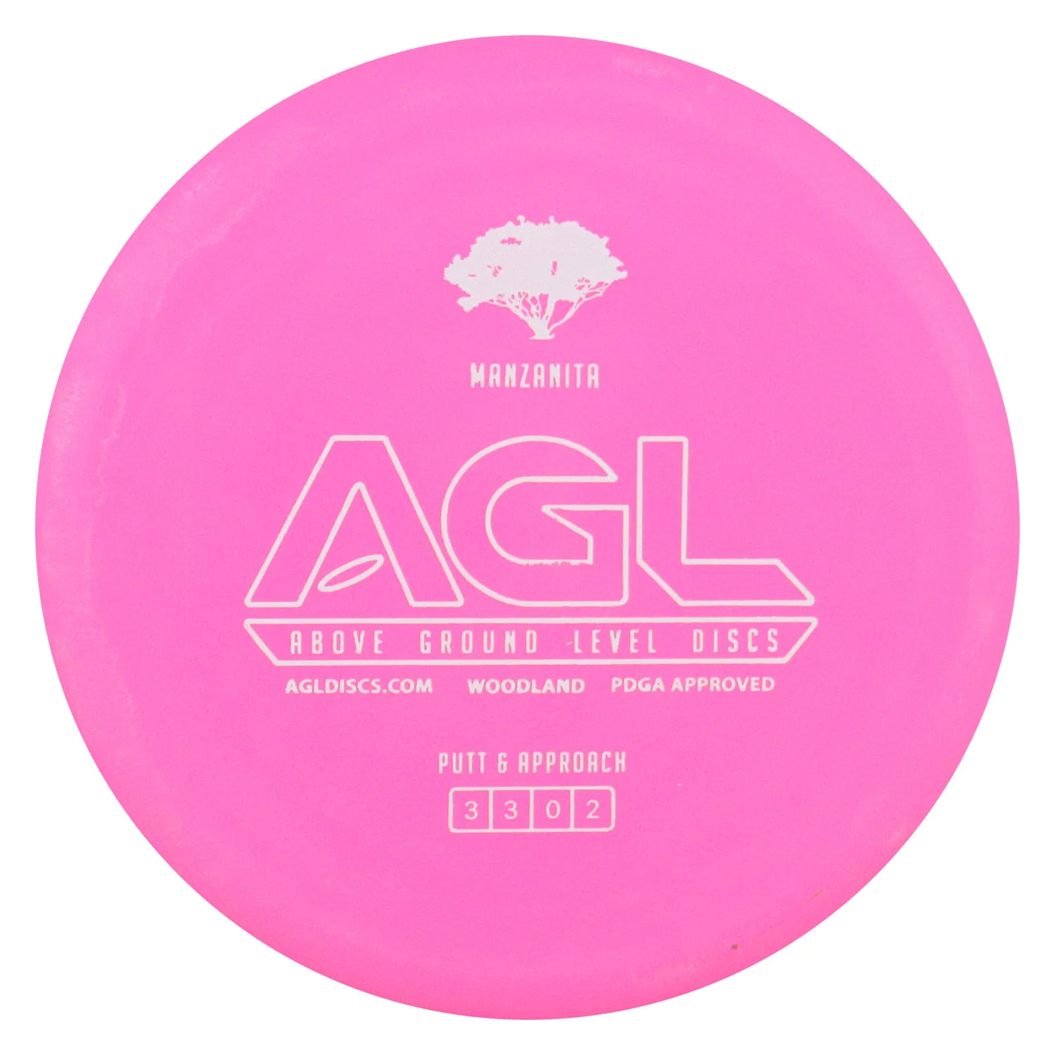 AGL Disc Golf Woodland Manzanita Putter 3/3/0/2 - Choose Exact - Image 3