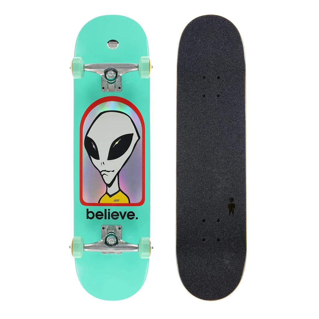 Alien Workshop Complete Believe Hologram 7.75" Pre-Built