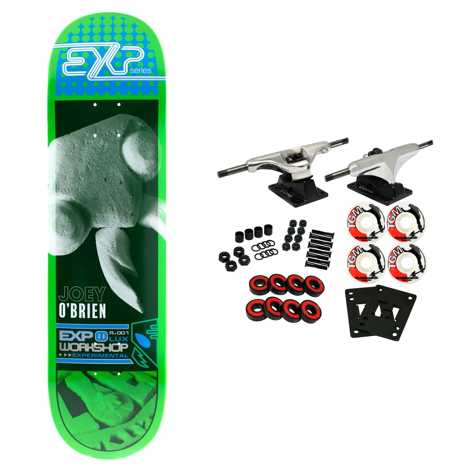 Alien Workshop Skateboard Complete O'Brien EXP 8.25" x 32.25"