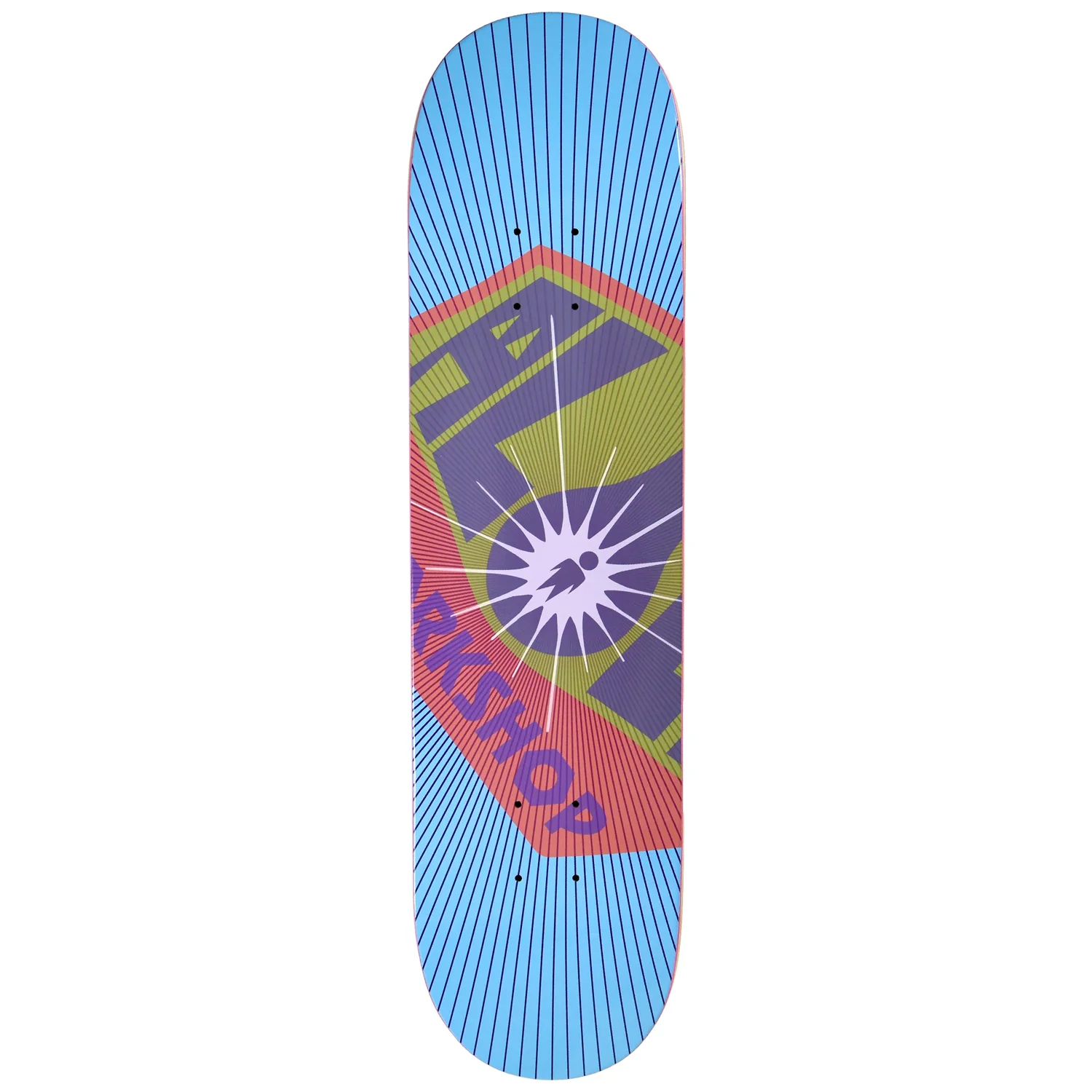 Alien Workshop Skateboard Complete OG Burst Blue 7.875" x 31.25" - Image 2