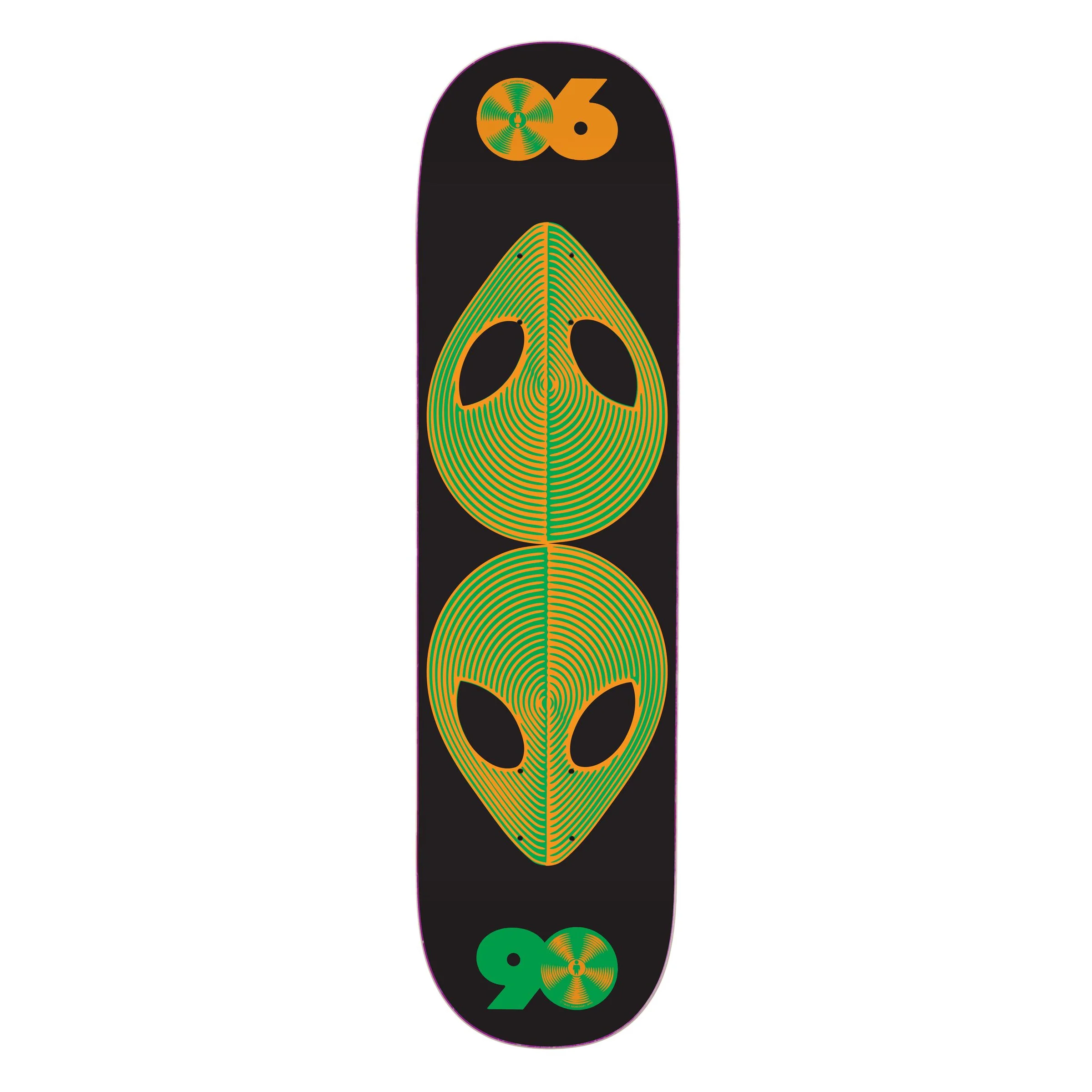 Alien Workshop Skateboard Complete Scanner Twin Tail Black 8.25" x 32.125" - Image 2