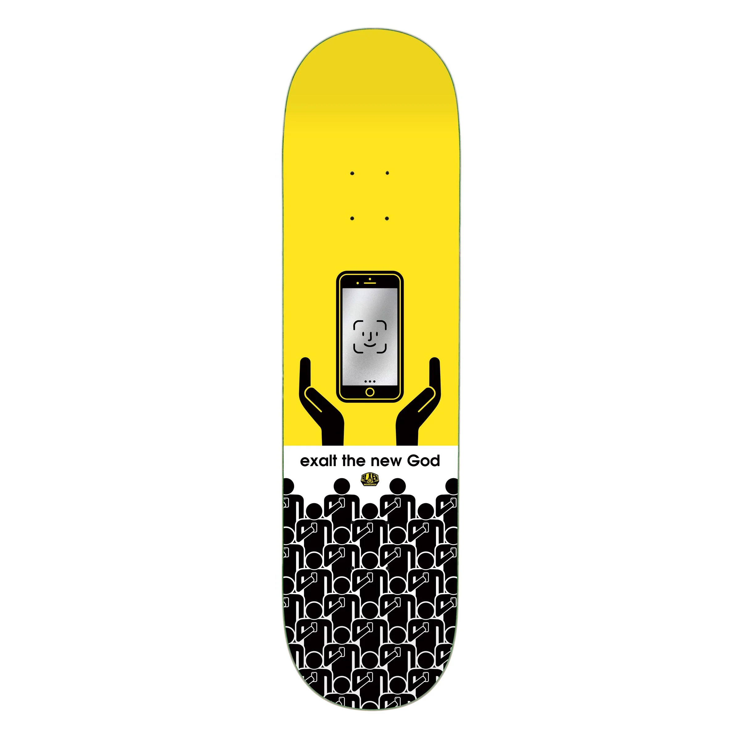 Alien Workshop Skateboard Complete Self Exalt Yellow 8.5" x 32.5" - Image 2
