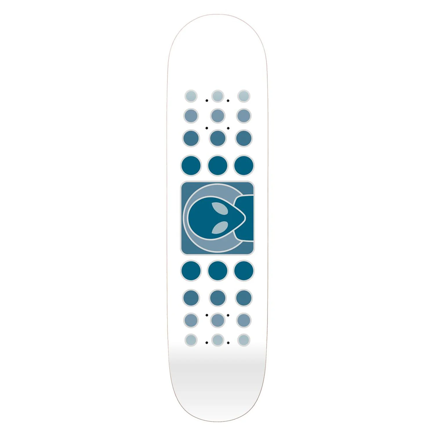 Alien Workshop Skateboard Deck Dot Fade Twin Tail White 8.25" x 32"