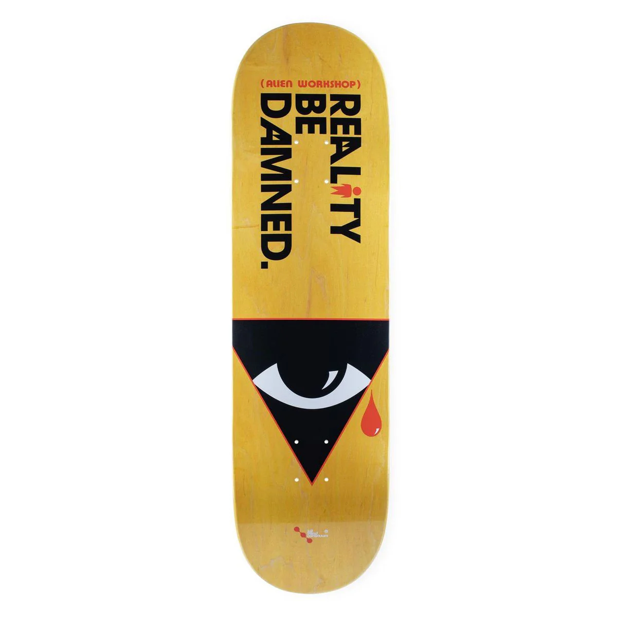Alien Workshop Skateboard Deck KTC Reality Eye Assorted 8.75" x 32.25"