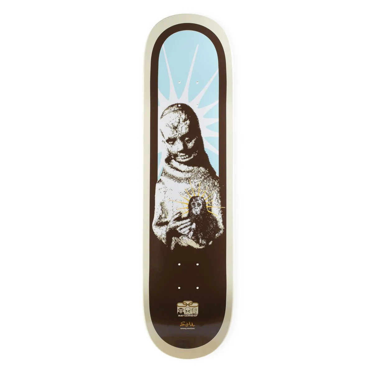 Alien Workshop Skateboard Deck Montano Piety 8.75" x 32.25"