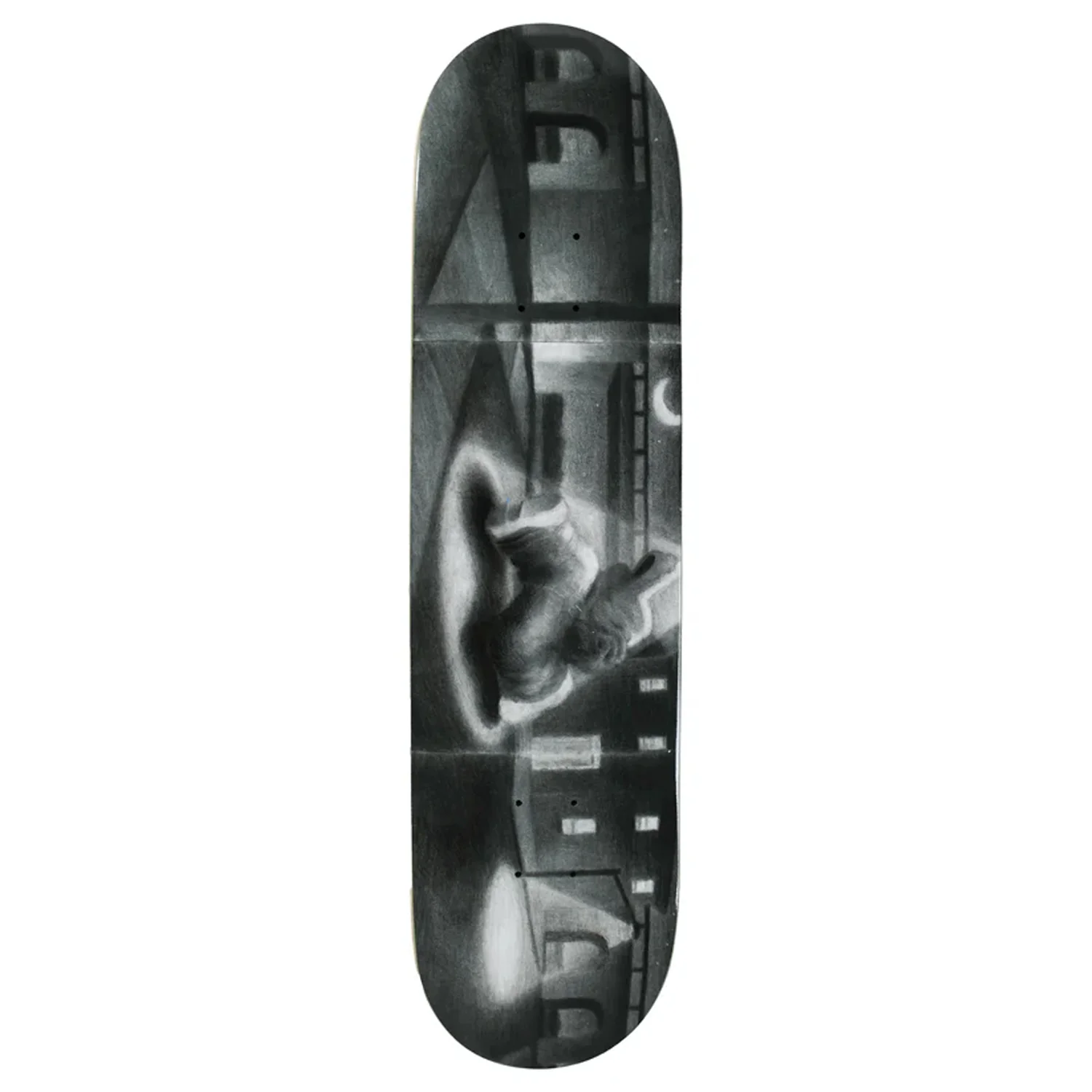 Alien Workshop Skateboard Deck Popson Arjuna Grey 8.175" x 32"