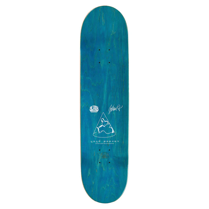 Alien Workshop Skateboard Deck Popson Arjuna Grey 8.175" x 32" - Image 2