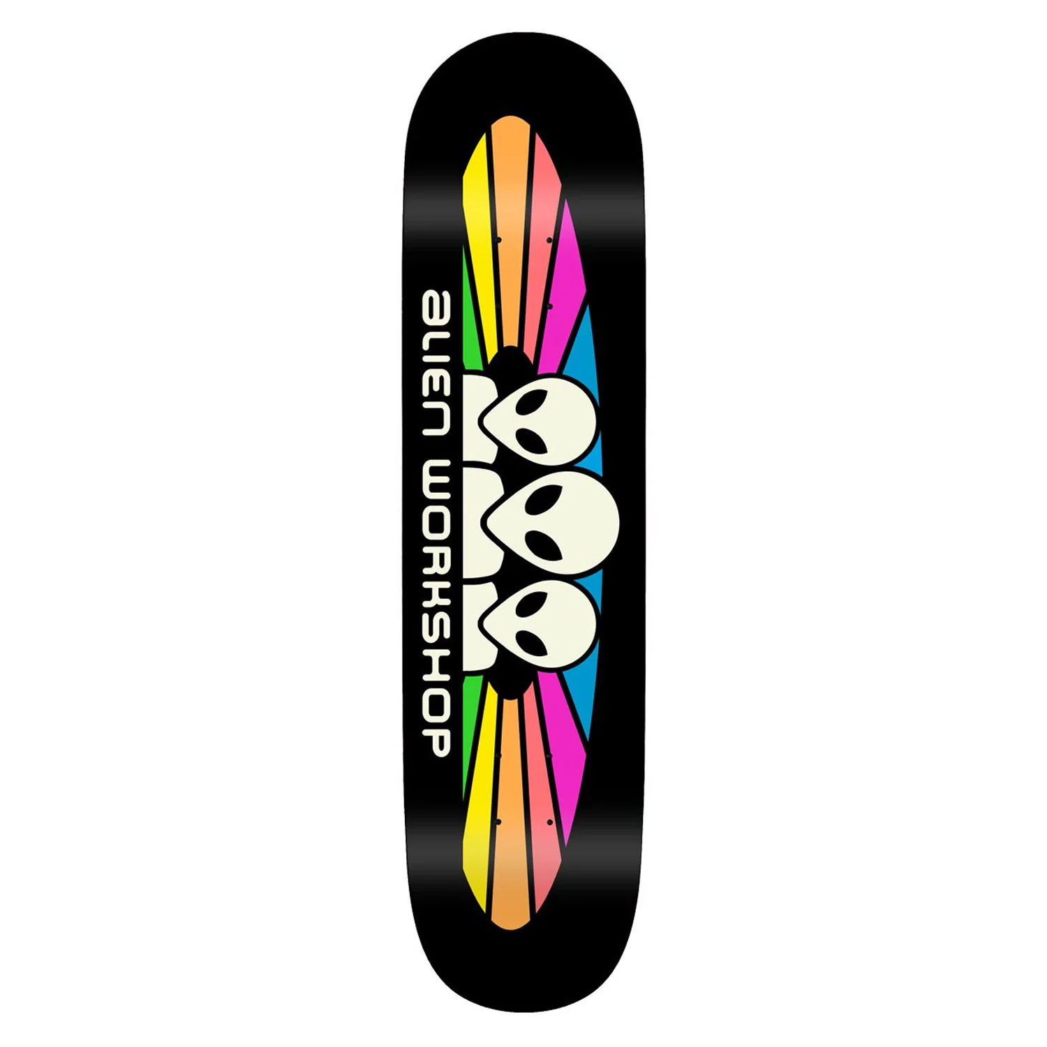 Alien Workshop Skateboard Deck Spectrum Blacklight Black 8.0" x 31.625"