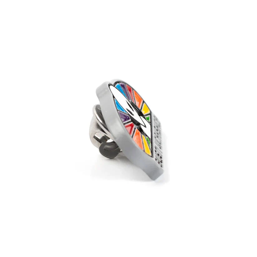Alien Workshop Skateboard Lapel Pin Spectrum - Image 2
