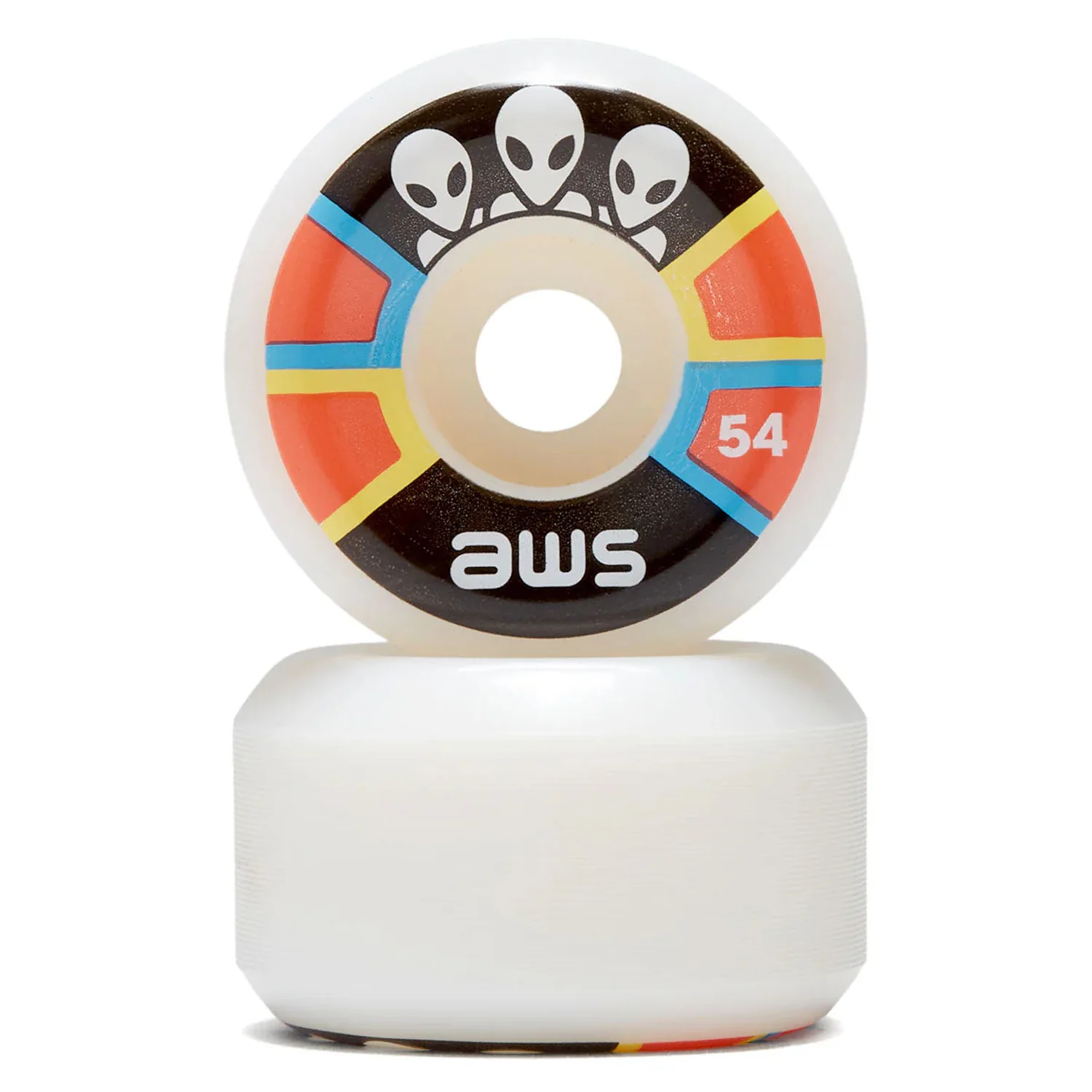 Alien Workshop Skateboard Wheels Triad 54mm 97A Conical - Image 3