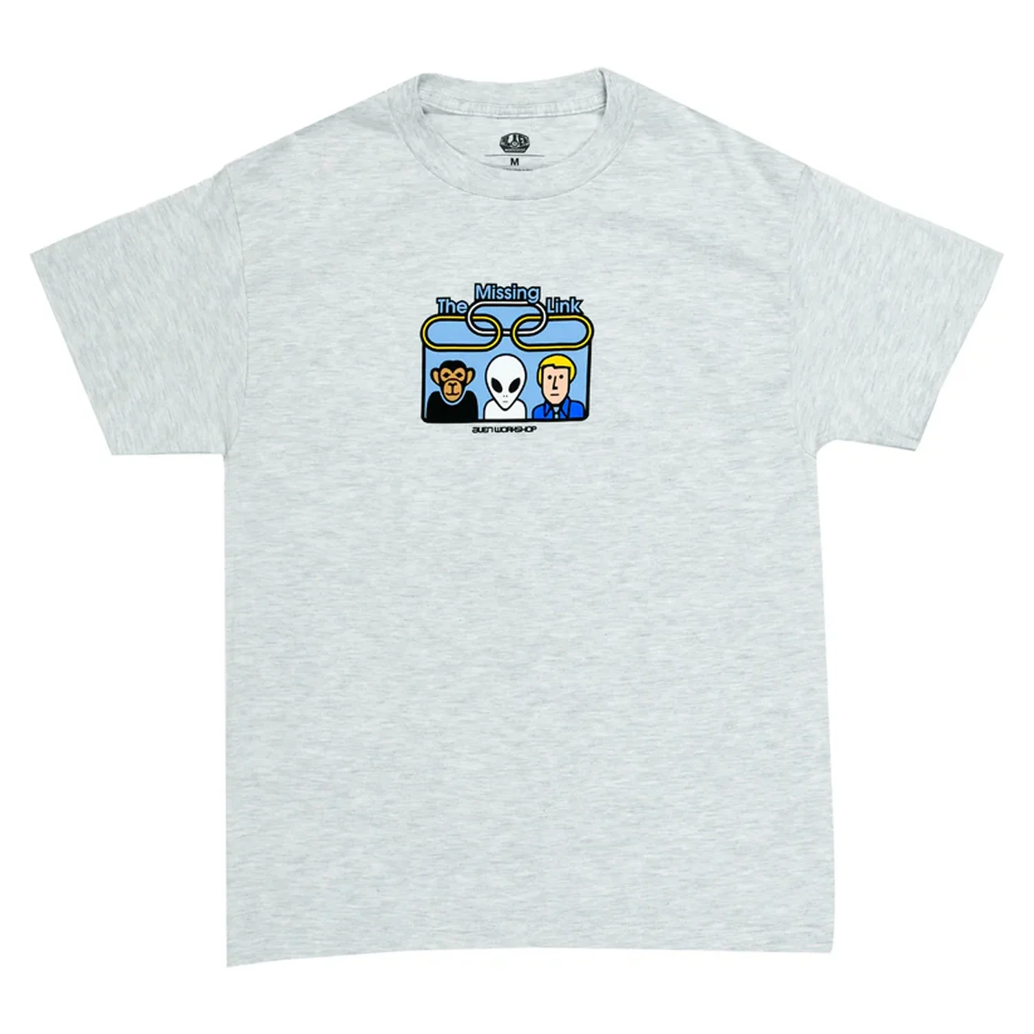 Alien Workshop Skateboards Shirt Missing Link Heather Grey