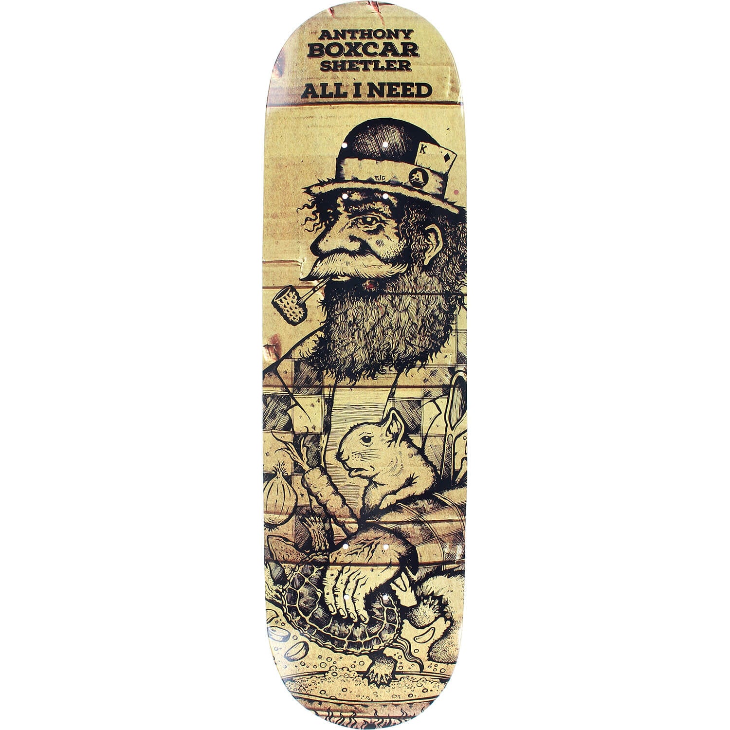 All I Need Deck Shetler Hobo 8.5"