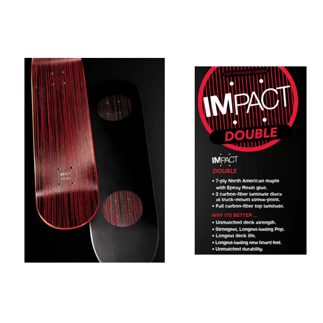Almost Premium Skateboard Double Impact Carbon 8.25" Independent Sml Upgrade - Image 2