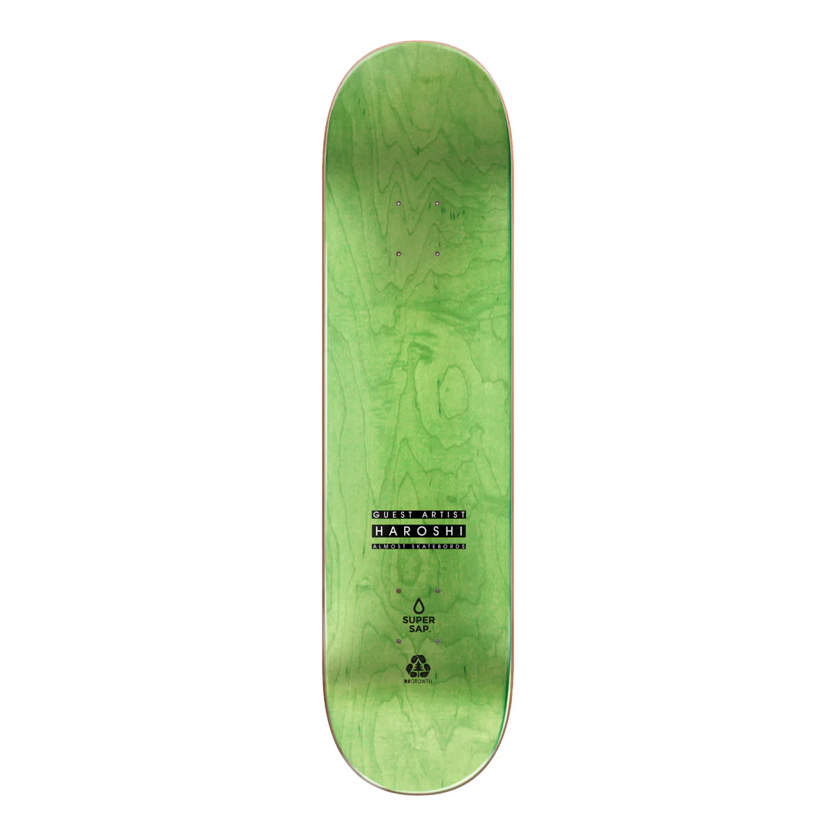 Almost Premium Skateboard Yuri Haroshi Super Sap 8.0" Independent Satori Upgrade - Image 2