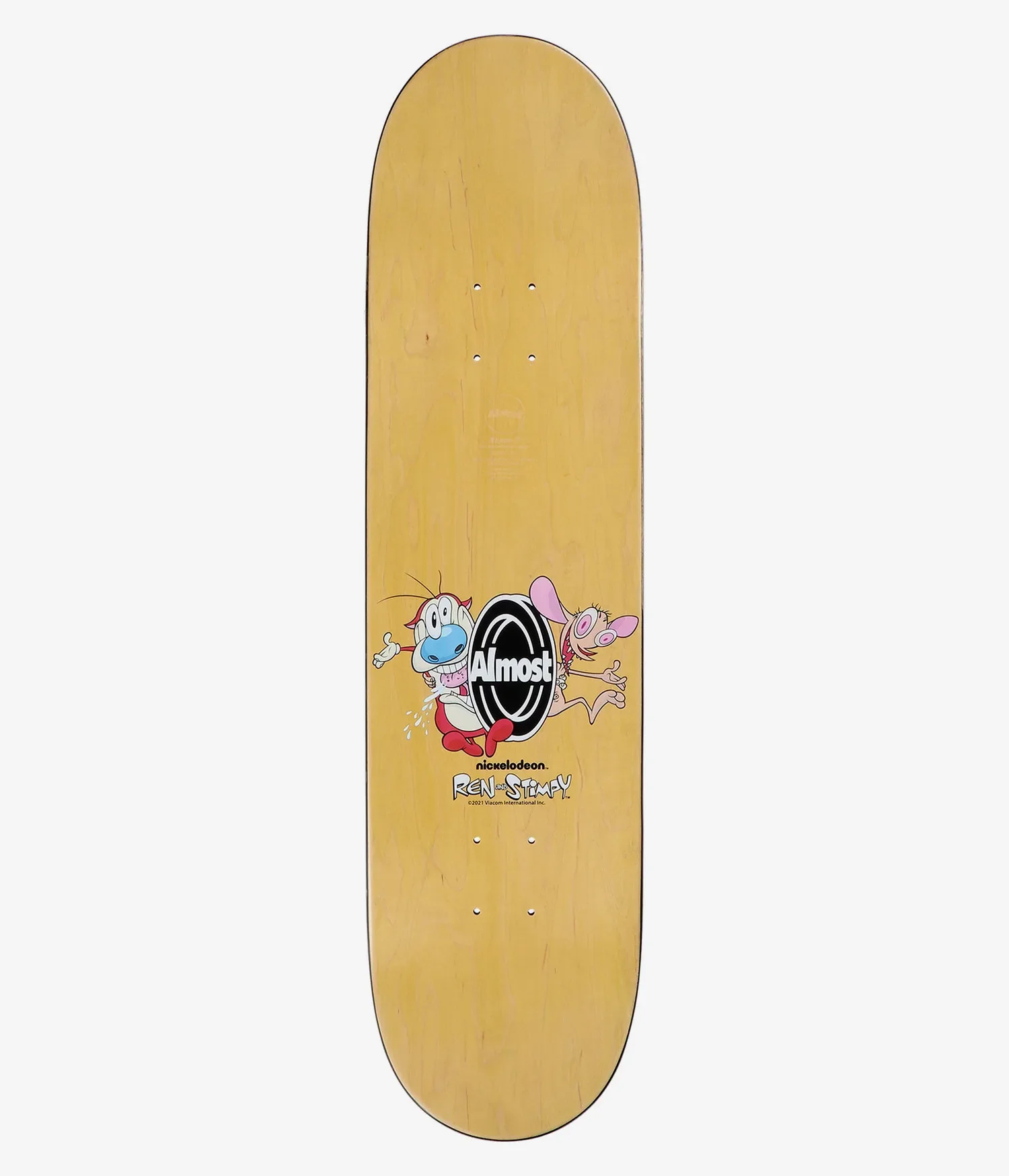 Almost Skateboard Complete Max Ren and Stimpy Mixed Up 8.25" x 31.9" - Image 2