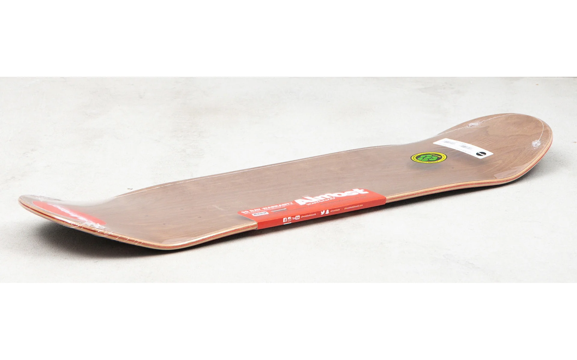 Almost Skateboard Complete Outliner Black 8.25" x 32.1" - Image 2