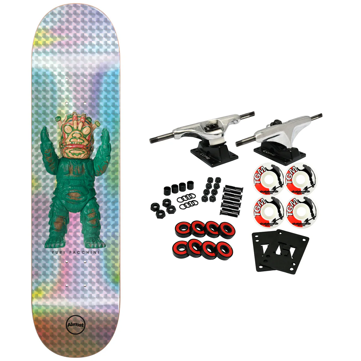 Almost Skateboard Complete Yuri Haroshi Creature Super Sap 8.125" x 31.7"