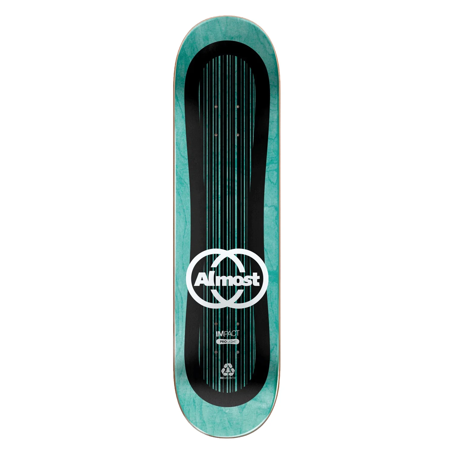 Almost Skateboard Premium Complete Yuri Impact Pro Light w/ Slappy Trucks SML Wheels Upgrade - Image 2