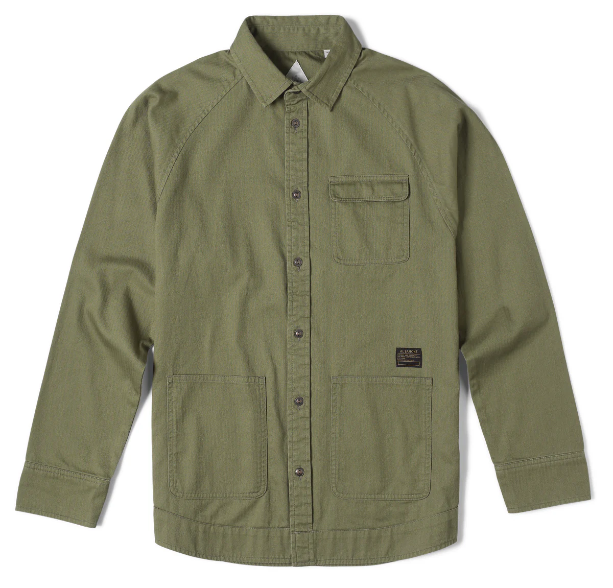 Altamont Long Sleeve Shirt Jacket Marrow Army