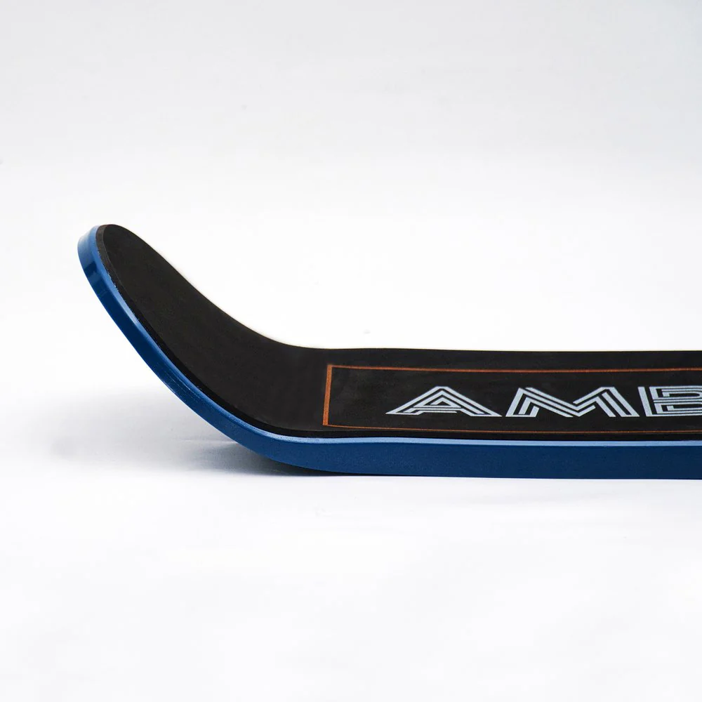 Ambition Snowskate Jib Navy 8.5" x 33" Plastic Snow Skate Deck - Image 3