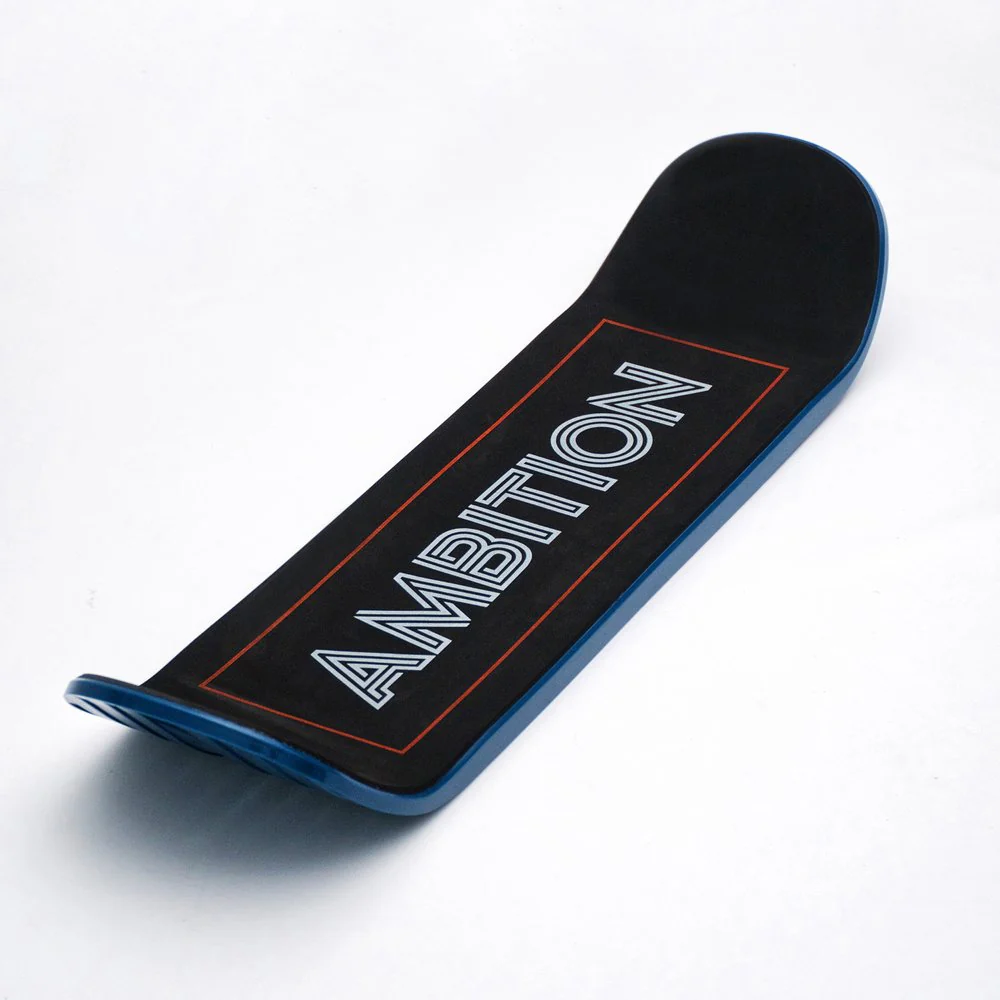 Ambition Snowskate Jib Navy 8.5" x 33" Plastic Snow Skate Deck - Image 5