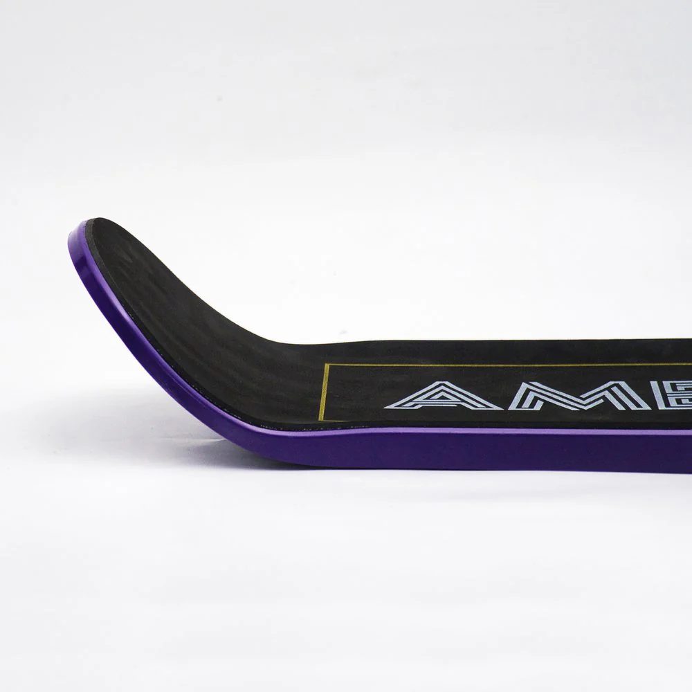 Ambition Snowskate Jib Purple 8.5" x 33" Plastic Snow Skate Deck - Image 3