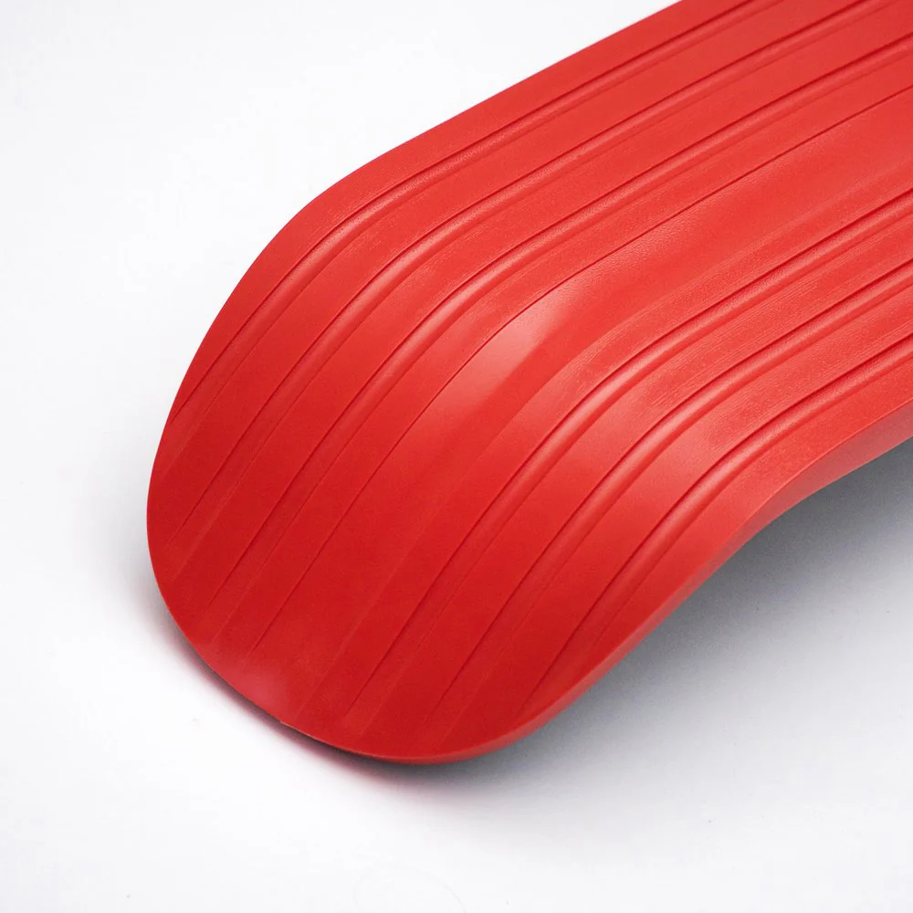 Ambition Snowskate Jib Red 8.5" x 33" Plastic Snow Skate Deck - Image 4