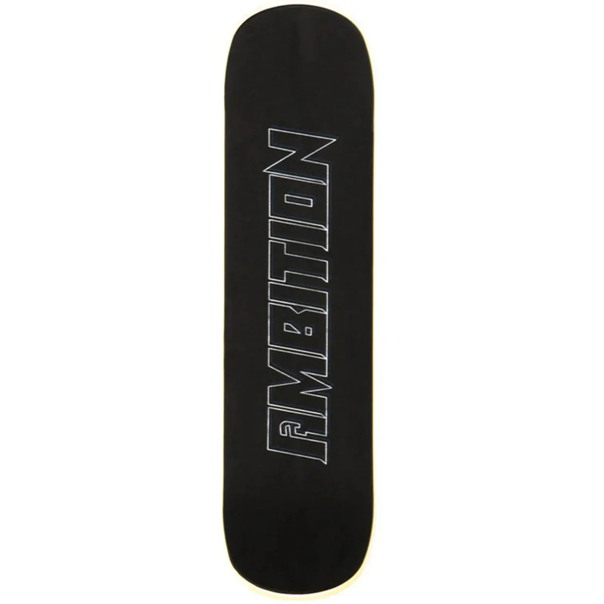 Ambition Snowskate Jib Yellow 8.5" x 33" Plastic Snow Skate Deck - Image 3