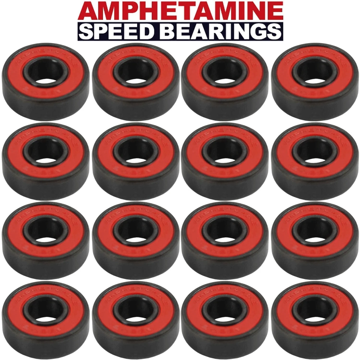 Amp Inline Roller Hockey Speed Bearings and Spacers Kit Abec 5 - Image 2