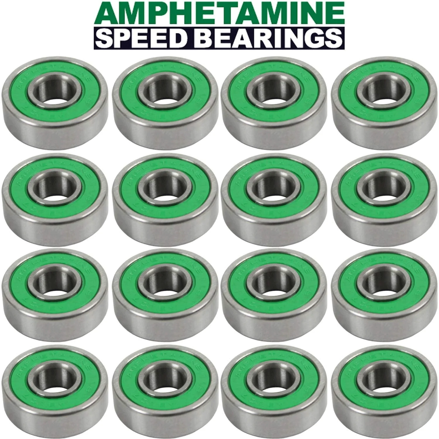 Amp Inline Roller Hockey Speed Bearings and Spacers Kit Abec 7 - Image 2