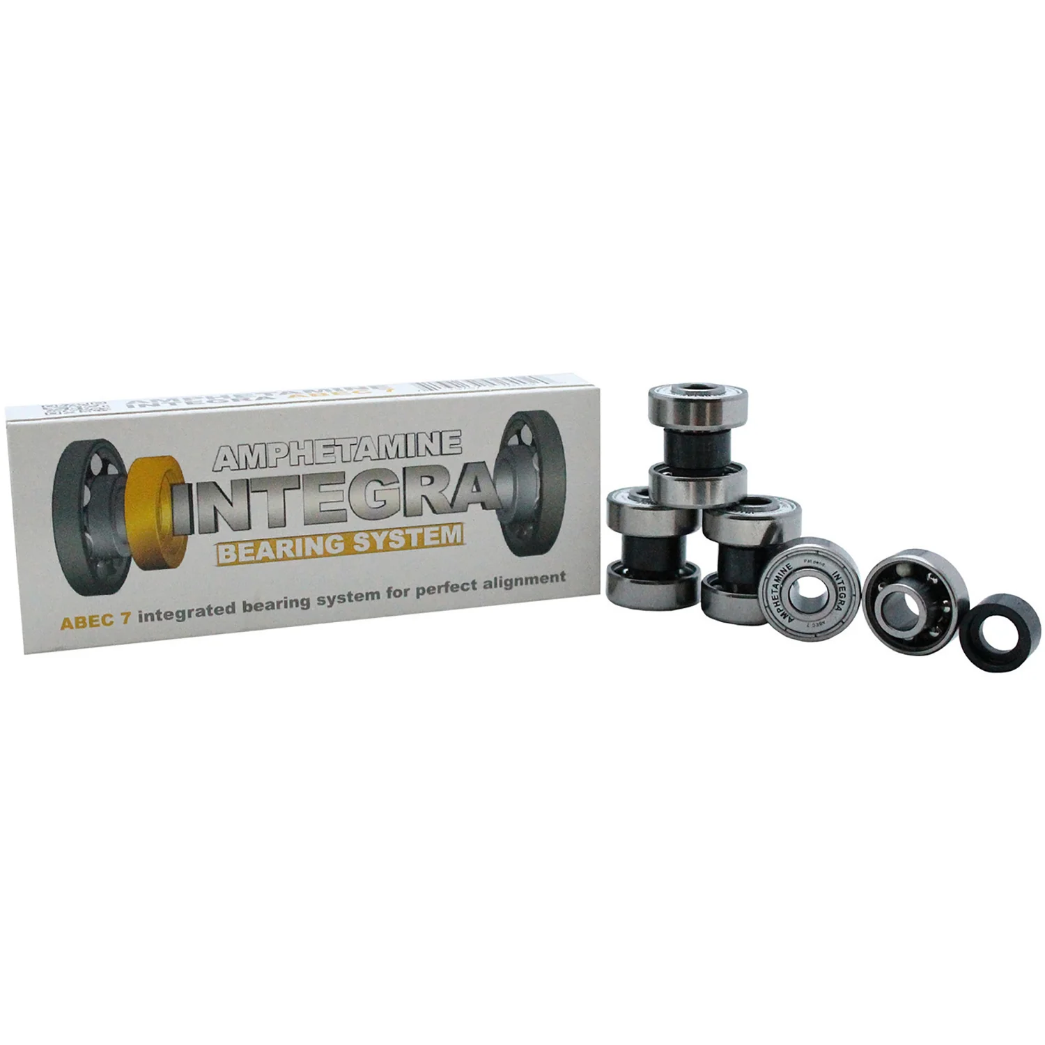 Amphetamine Bearings Integra Abec 7 Ceramic Hybrid