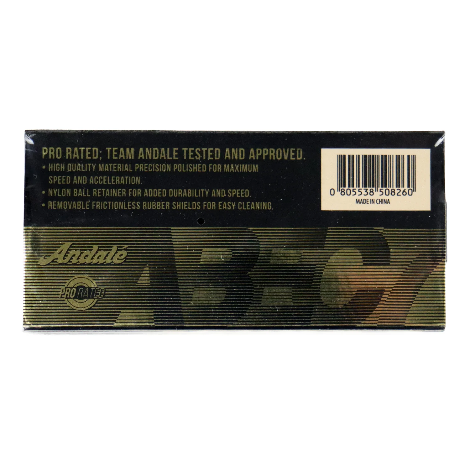Andale Skateboard Bearings Pro Rated Abec 7 - Image 2