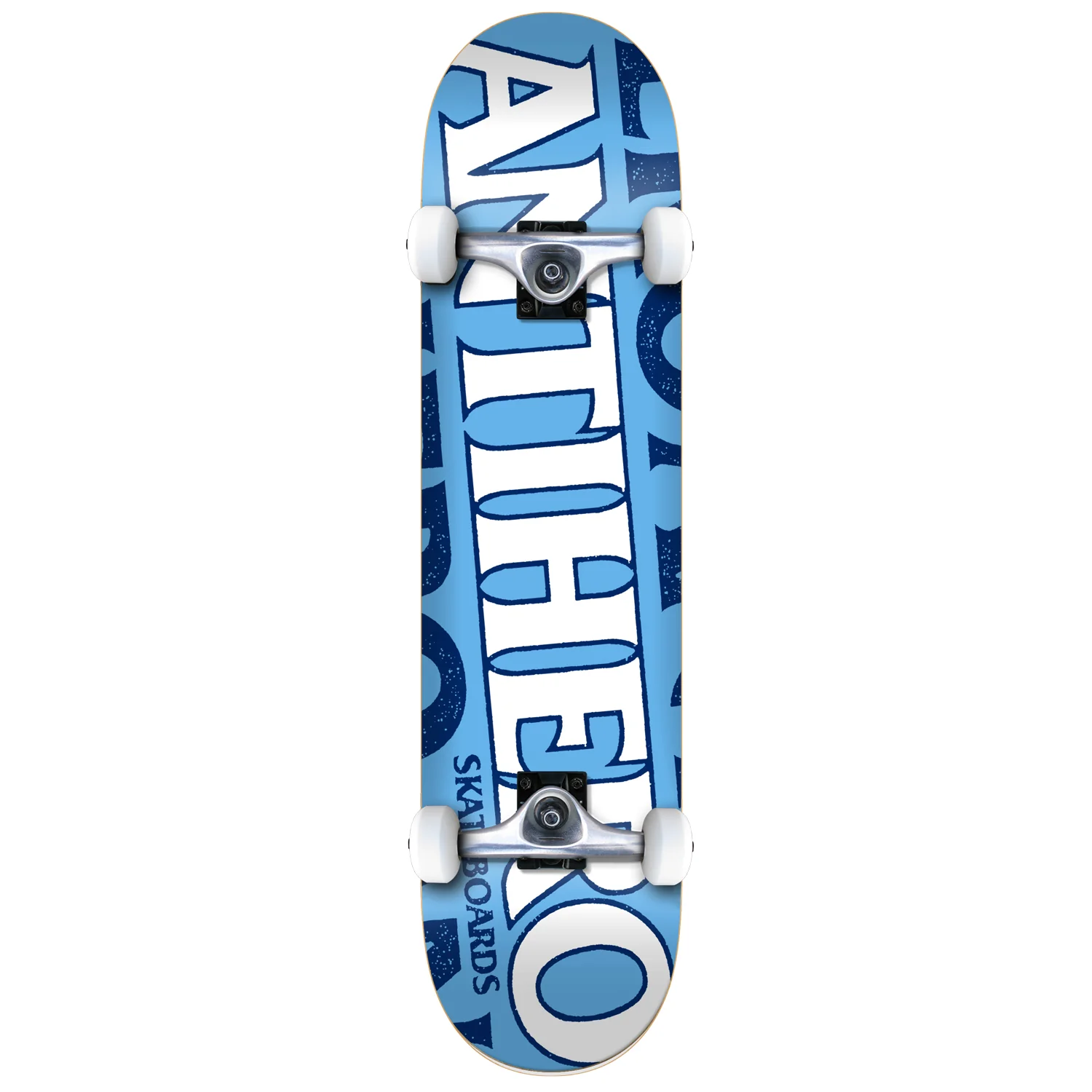 Anti Hero Complete Black Hero Blue 7.3" Factory Assembled