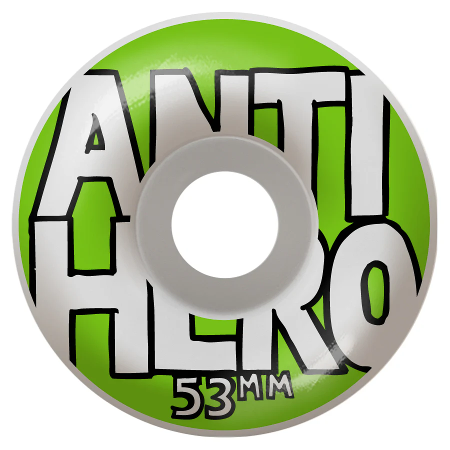 Anti Hero Complete Grimple Stix Full Face Yellow 7.25" Assembled - Image 2